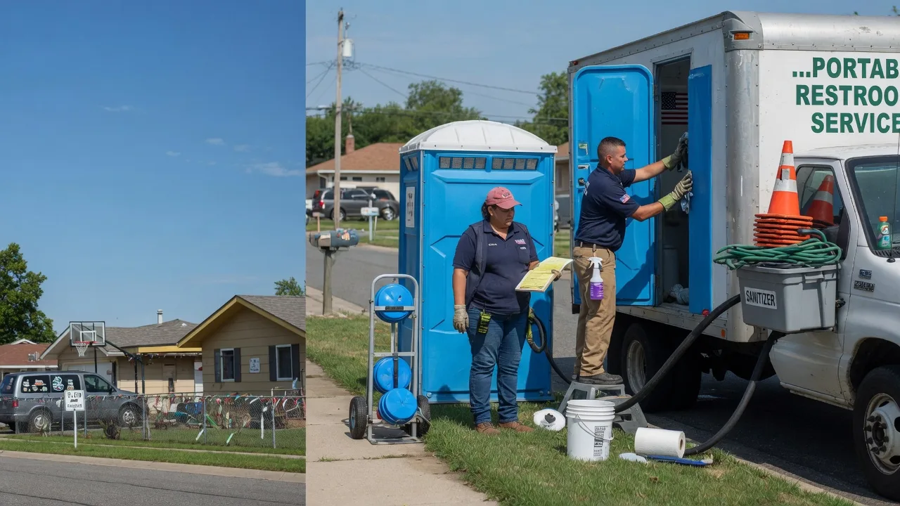 Portable Toilet Rental in Hilliard, OH near me